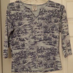 Columbia 3/4-Sleeve Blouse